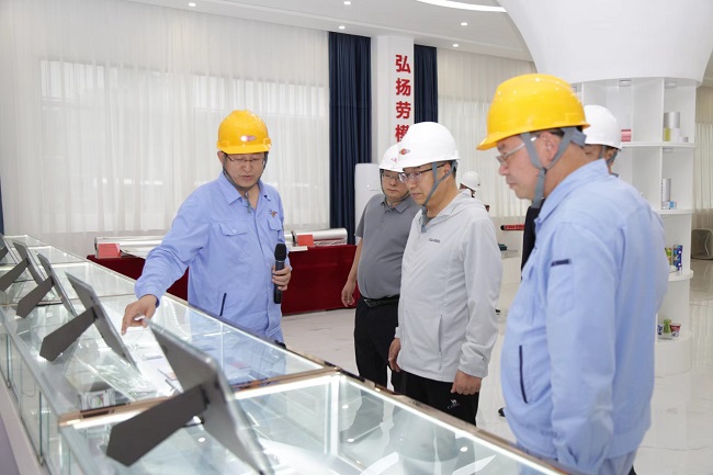 新安縣縣委常委、副縣長吳良到萬基控股集團(tuán)調(diào)研