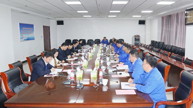 洛陽國宏投資控股集團黨委副書記、總經(jīng)理郭義民一行 到萬基控股集團調(diào)研